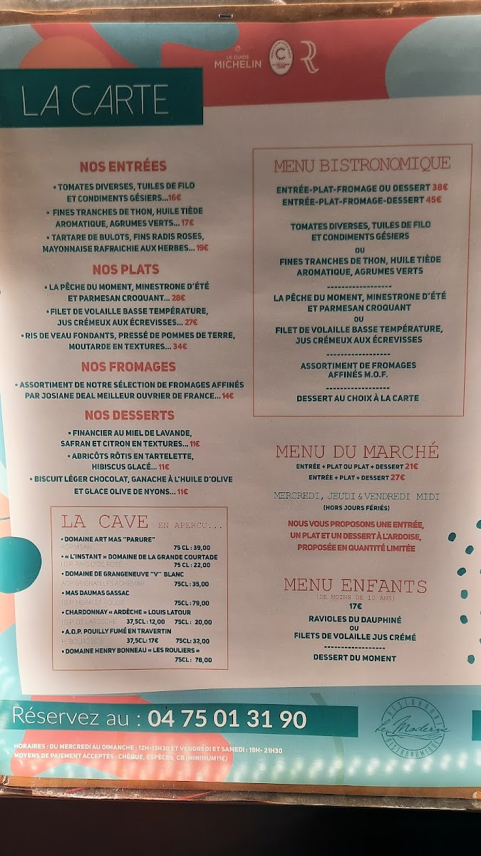 Menu Le Moderne-3